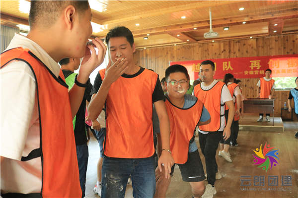 南京定制化團建——伊利月亮灣漂流團建活動
