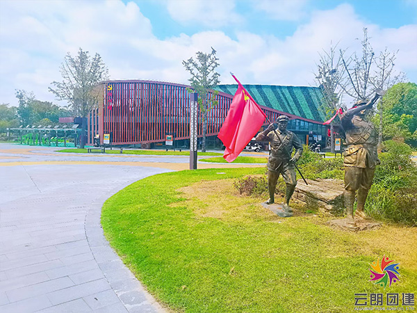 揚(yáng)州拓展黨建基地—黨史文化公園
